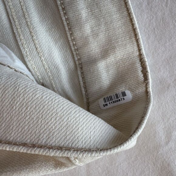 Ralph Lauren Mid Rise Moderate Straight Leg Ivory Classic Stretch Jeans SZ 6 - Picture 8 of 10